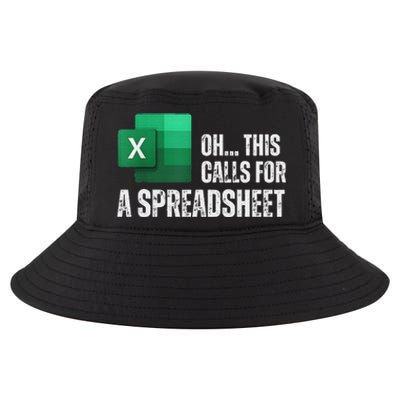 Oh This Calls For A Spreadsheet Funny Office Cool Comfort Performance Bucket Hat