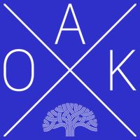 Oak Tree Cross Design (Grey) Gift Oakland California Gift 16 in Basic Backpack