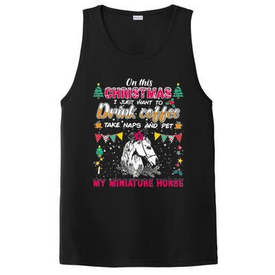 Oh This Christmas I Just Wants To Coffee Horse Gift PosiCharge Competitor Tank