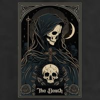 Occult Tarot Card The Death Skeleton Goth Dark Witchcraft 11oz C Handle Ceramic Mug