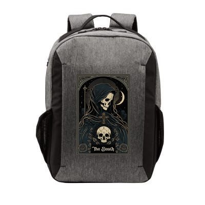 Occult Tarot Card The Death Skeleton Goth Dark Witchcraft Vector Backpack