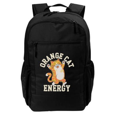 Orange Tabby Cat Orange Cat Energy Backpack