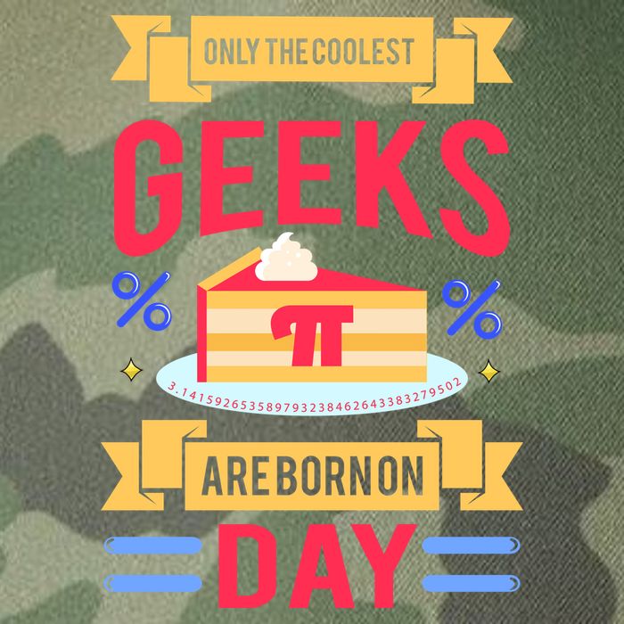 Only The Coolest Geeks Are Born On Pie Day Legacy Tie Dye Trucker Hat
