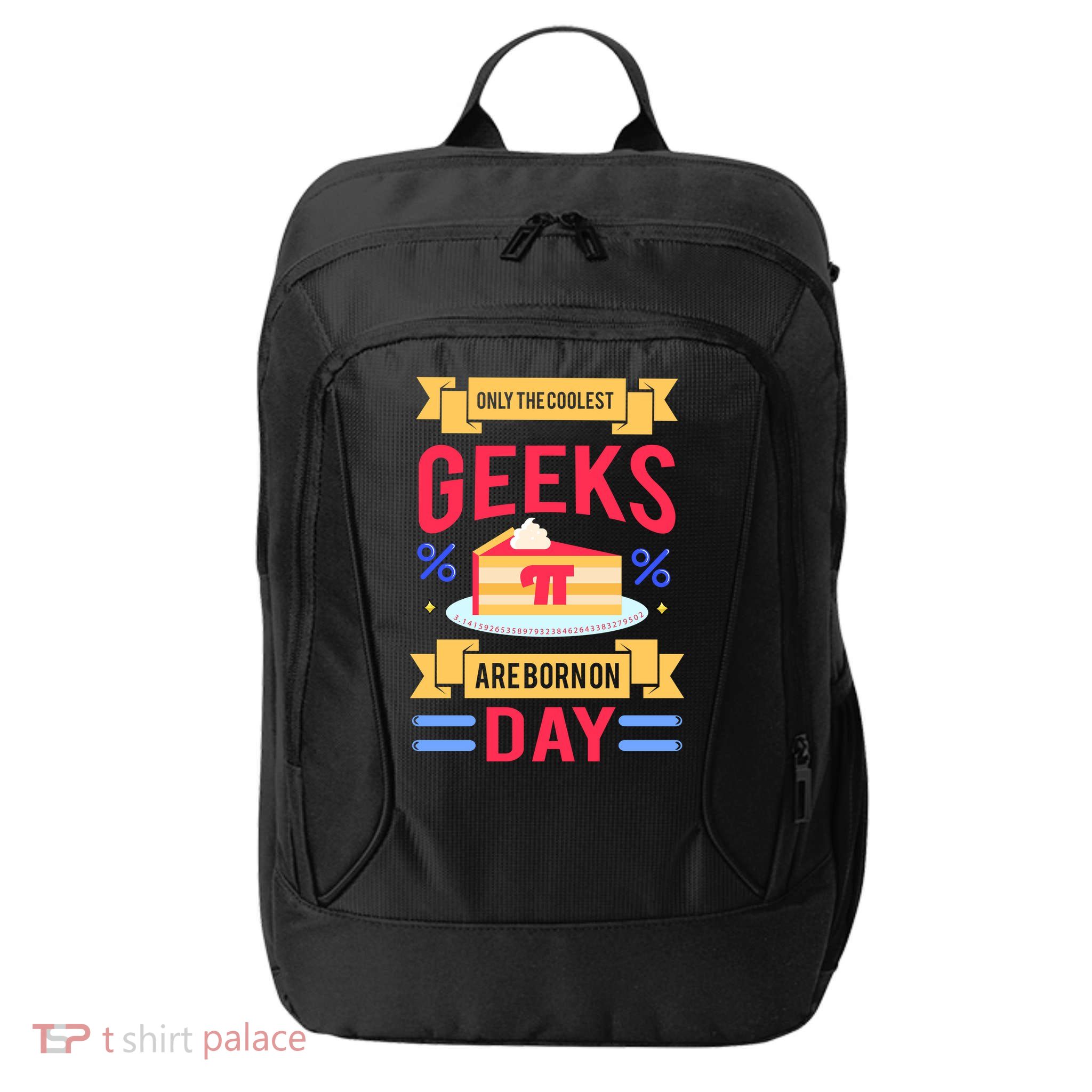 Only The Coolest Geeks Are Born On Pie Day City Backpack