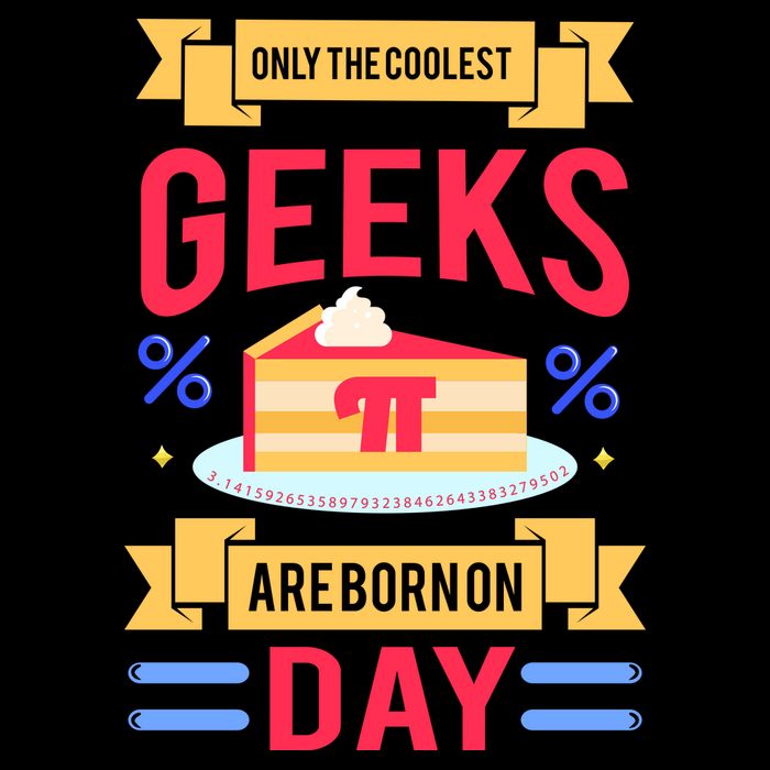 Only The Coolest Geeks Are Born On Pie Day Sustainable Bucket Hat