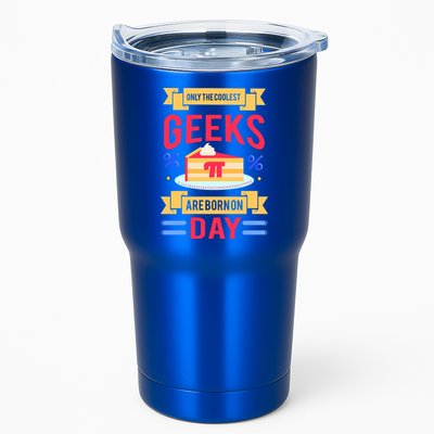 Only The Coolest Geeks Are Born On Pie Day Tumbler
