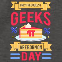 Only The Coolest Geeks Are Born On Pie Day Vector Backpack