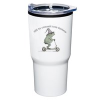 Off To Commit Tom Foolery Frog And Fun Playful Humor Tumbler