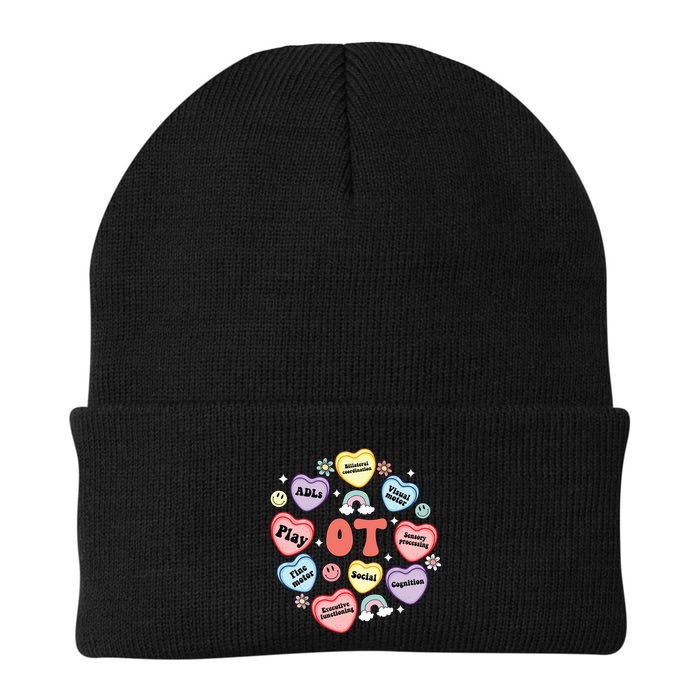Occupational Therapy Candy Heart Valentines Day Beanie