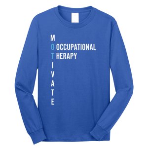 Occupational Therapy Cool Otcute Gifta Therapist Gift Long Sleeve Shirt