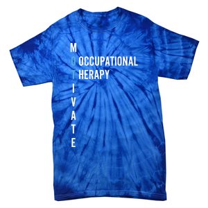 Occupational Therapy Cool Otcute Gifta Therapist Gift Tie-Dye T-Shirt