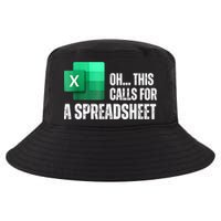 Oh This Calls For A Spreadsheet Funny Office Cool Comfort Performance Bucket Hat