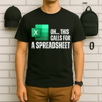 Oh This Calls For A Spreadsheet Funny Office T-Shirt