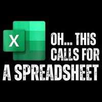 Oh This Calls For A Spreadsheet Funny Office Poster