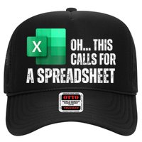 Oh This Calls For A Spreadsheet Funny Office Hat