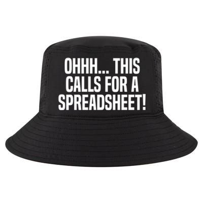 Ohhh This Calls Spreadsheet Actuarial Analyst Actuary Gift Cool Comfort Performance Bucket Hat