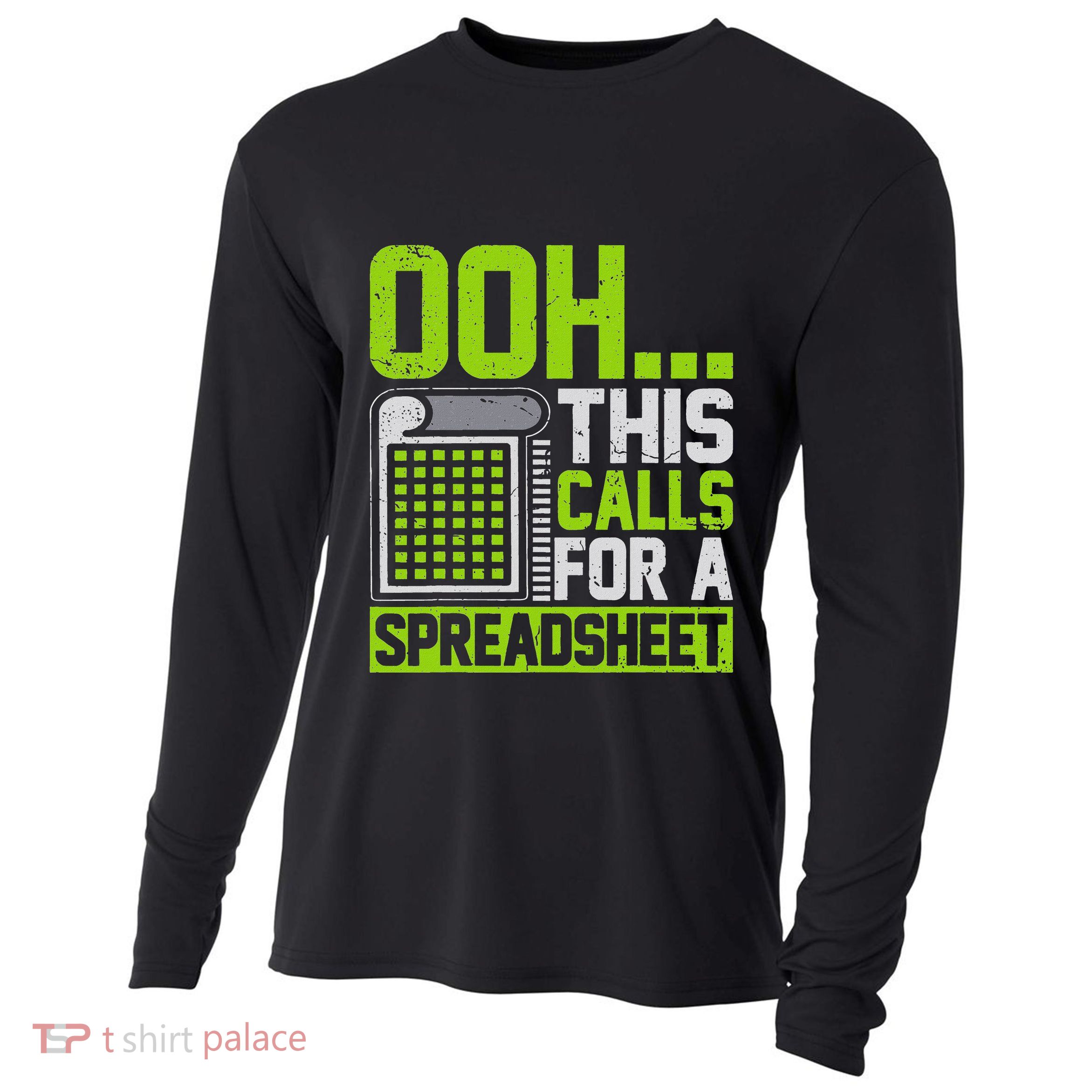 Ooh This Calls For A Spreadsheet Cooling Performance Long Sleeve Crew