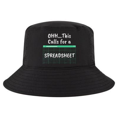 Oh... This Calls For A Spreadsheet Office Cool Comfort Performance Bucket Hat