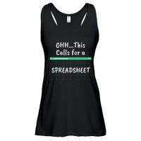 Oh... This Calls For A Spreadsheet Office Ladies Essential Flowy Tank