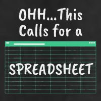 Oh... This Calls For A Spreadsheet Office Golf Towel