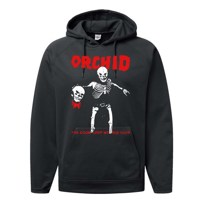 Orchid The Doom Loop World Performance Fleece Hoodie