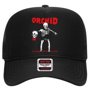 Orchid The Doom Loop World High Crown Mesh Back Trucker Hat