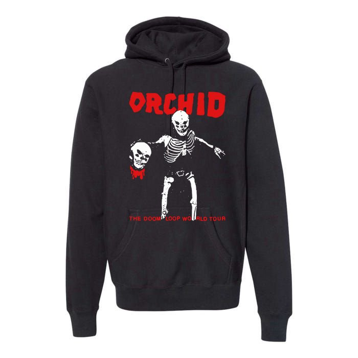 Orchid The Doom Loop World Premium Hoodie