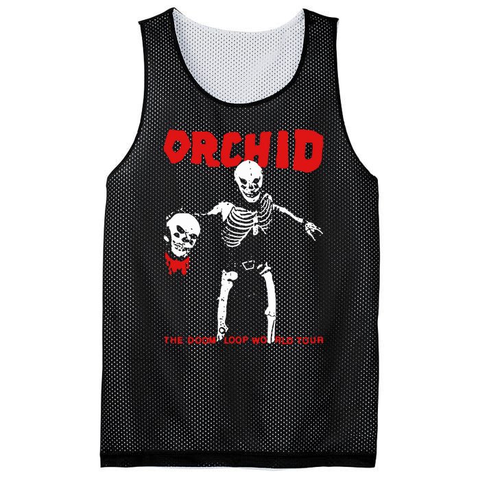 Orchid The Doom Loop World Mesh Reversible Basketball Jersey Tank