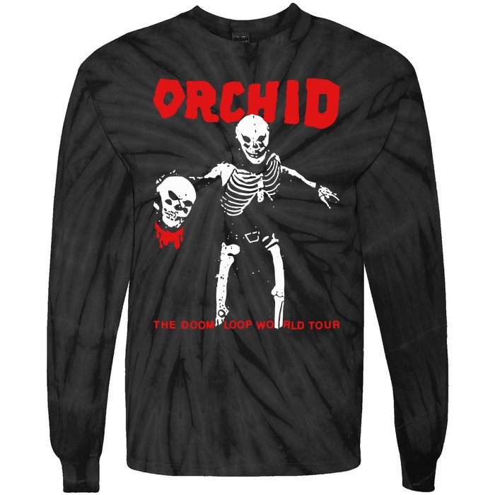 Orchid The Doom Loop World Tie-Dye Long Sleeve Shirt