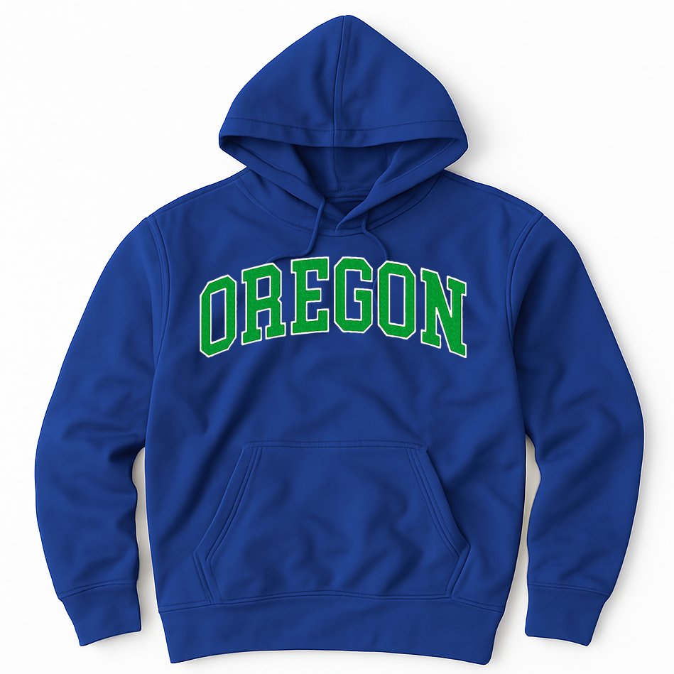 Oregon Throwback Design Classic  Hoodie