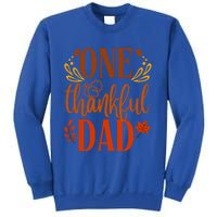 One Thankful Dad Thanksgiving Day Family Matching Thankful Gift Sweatshirt