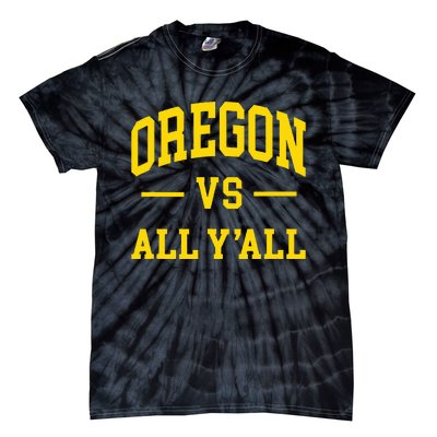 Oregon Throwback Design Classic Tie-Dye T-Shirt