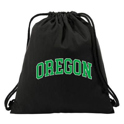 Oregon Throwback Design Classic Drawstring Bag