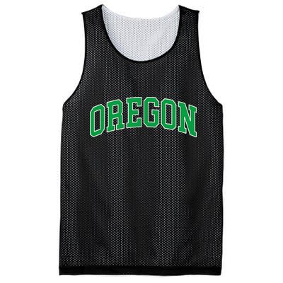 Oregon Throwback Design Classic Mesh Reversible Basketball Jersey Tank