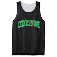 Oregon Throwback Design Classic Mesh Reversible Basketball Jersey Tank