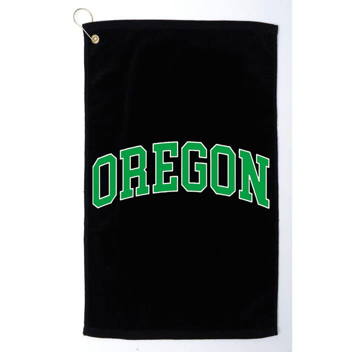 Oregon Throwback Design Classic Golf Towel