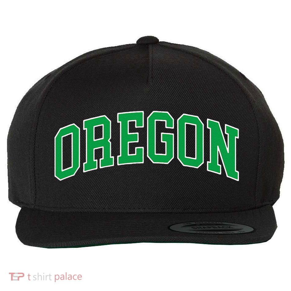 Oregon Throwback Design Classic Wool Snapback Cap