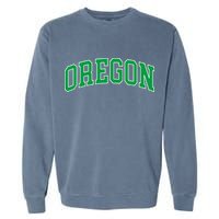Oregon Throwback Design Classic Garment-Dyed Sweatshirt