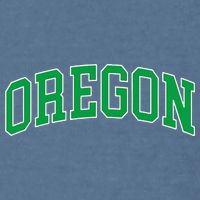 Oregon Throwback Design Classic Garment-Dyed Sweatshirt