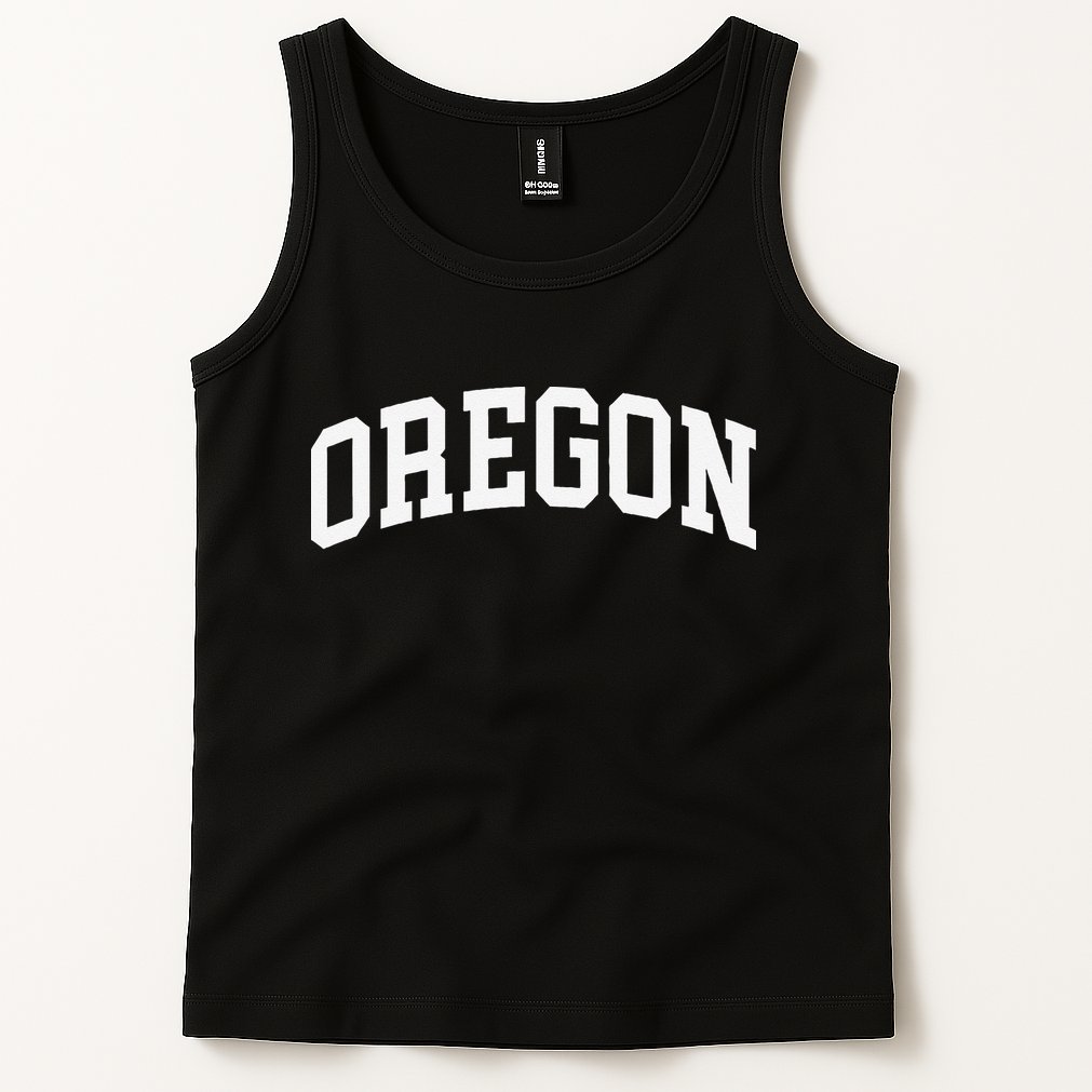 Oregon Throwback Design Classic Tank Top