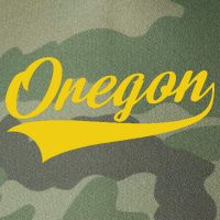 Oregon Throwback Design Print Classic Legacy Tie Dye Trucker Hat