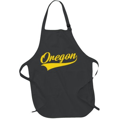 Oregon Throwback Design Print Classic Apron