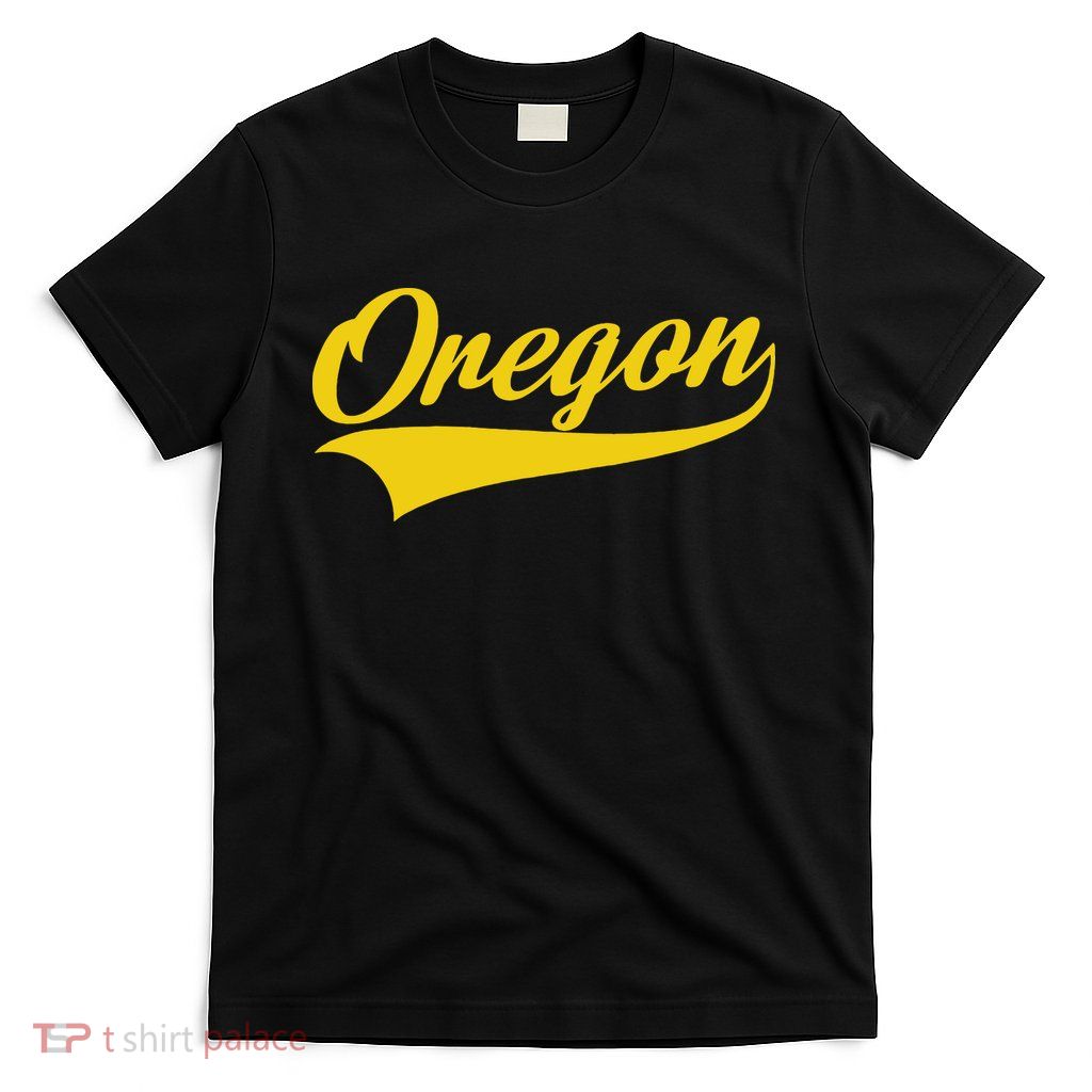 Oregon Throwback Design Print Classic T-Shirt
