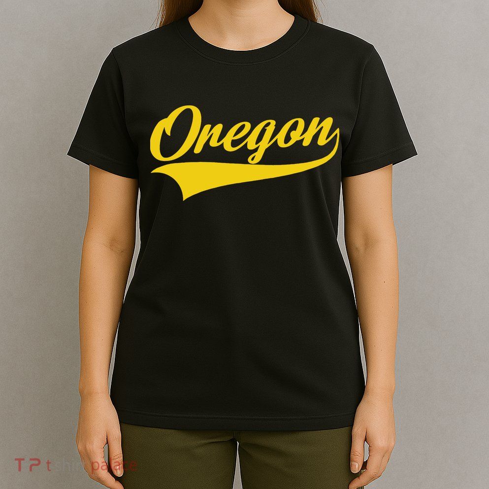 Oregon Throwback Design Print Classic T-Shirt