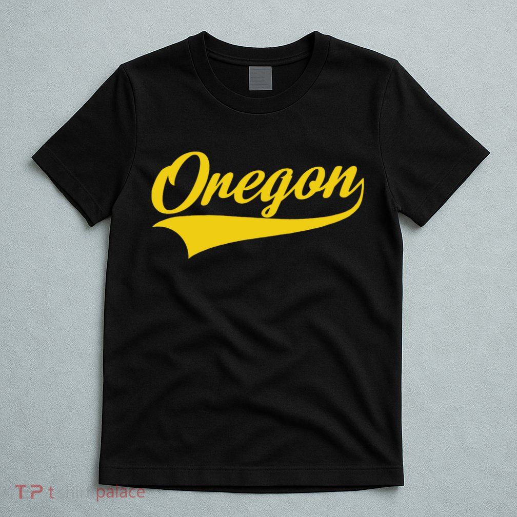 Oregon Throwback Design Print Classic T-Shirt
