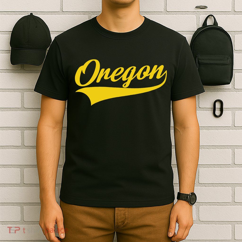 Oregon Throwback Design Print Classic T-Shirt