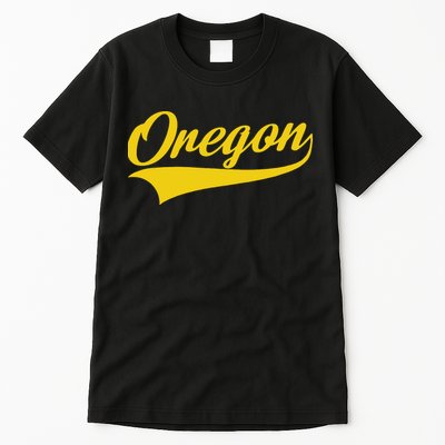 Oregon Throwback Design Print Classic Tall T-Shirt