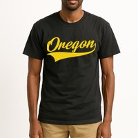 Oregon Throwback Design Print Classic Tall T-Shirt