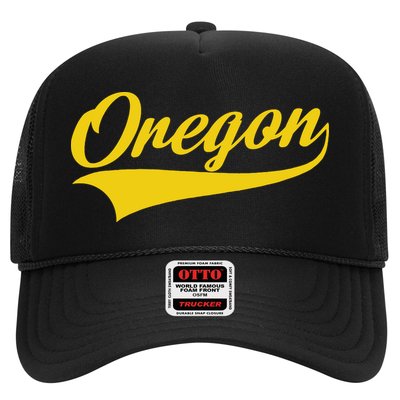 Oregon Throwback Design Print Classic Trucker Hat