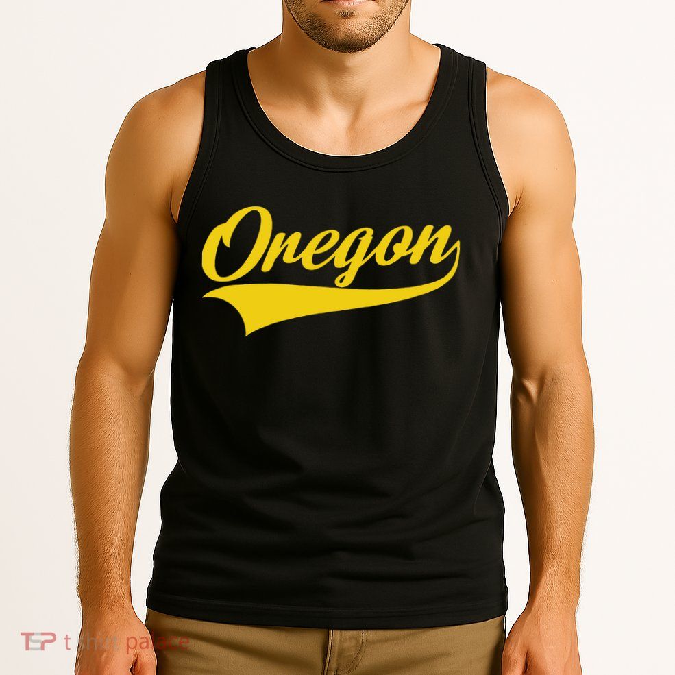 Oregon Throwback Design Print Classic Tank Top